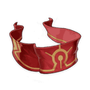 Rich Red Brocade